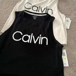 2 Calvin Klein tank tops